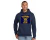 Port & Co Essential Fleece Pullover Hooded Sweatshirt - Navy